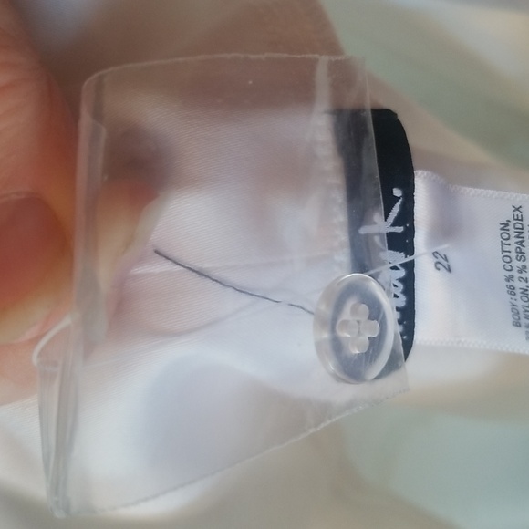 Mark White Paperbag Waist Jeans Wide Leg 22 - Picture 10 of 15